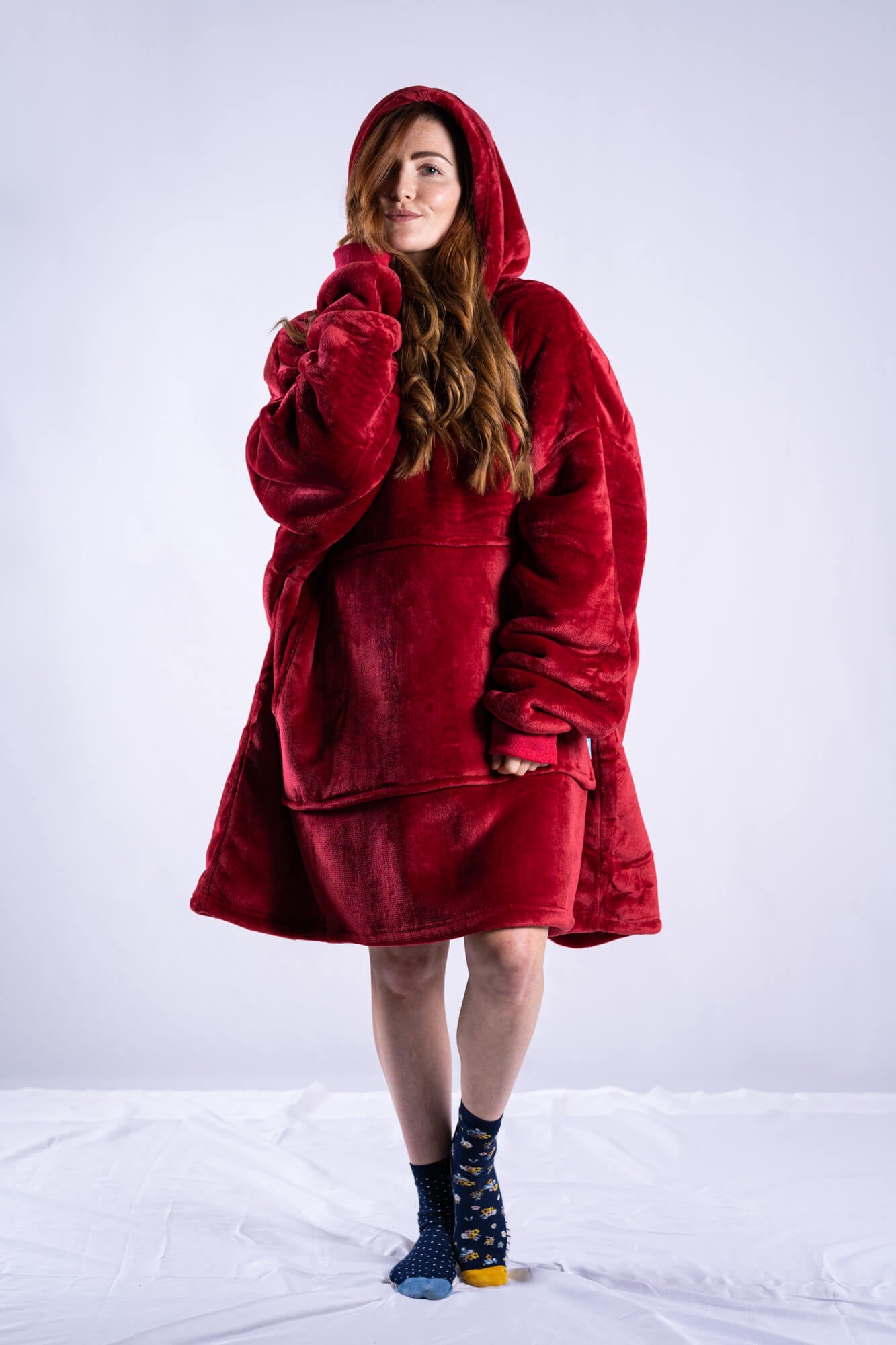 Original Ony Hoodie Blanket - Red