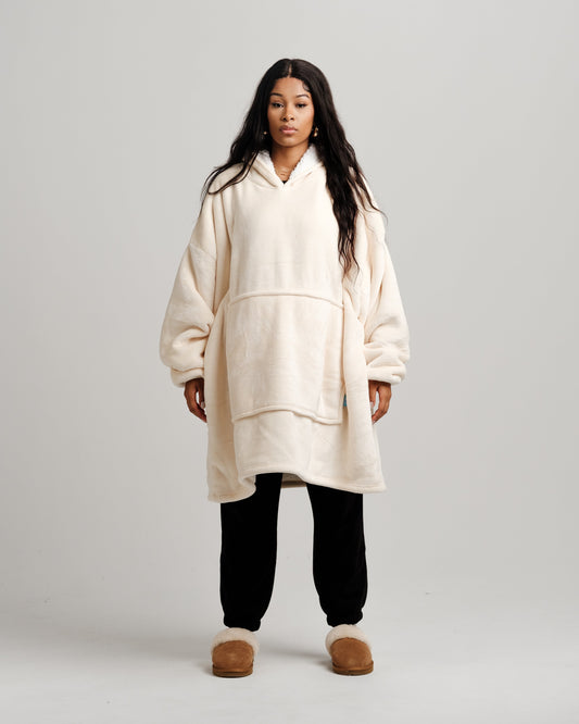 Original Ony Hoodie Blanket - Cream