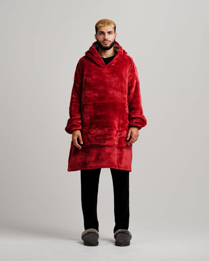 Original Ony Hoodie Blanket - Red