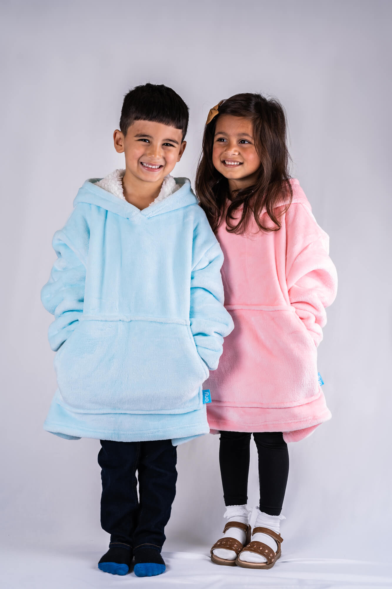 Kids & Little Ones Pink Extra Thick Ony Hoodie Blanket